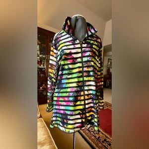 Colorful Stripped Women's Jacket